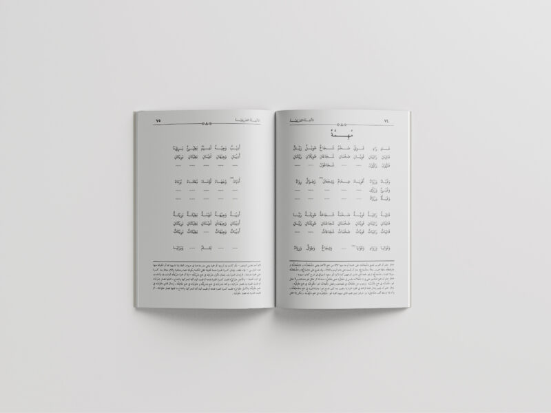 Amtsilah at-Tashrifiyah 74-75 Contoh halaman Kitab Amtsilah at-Tashrifiyah pola tashrif Isim Fail