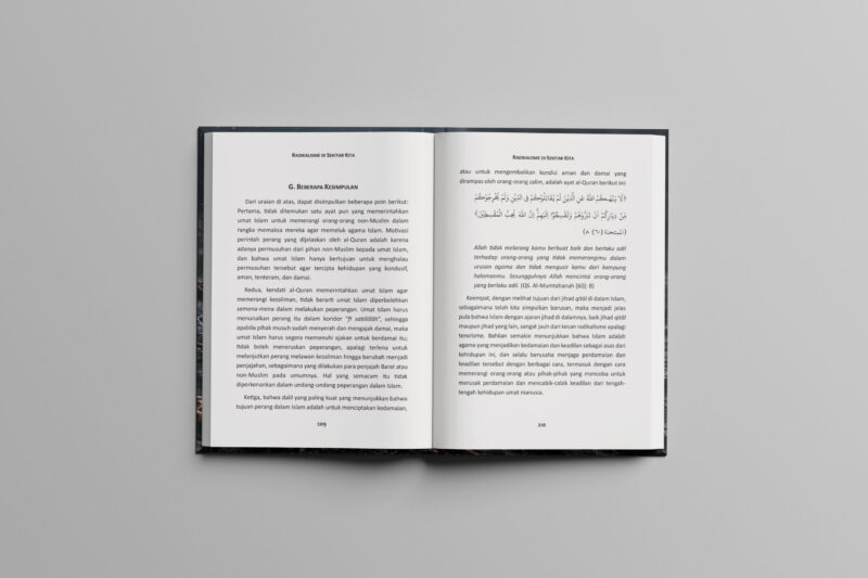 Isi Buku Radikalisme di Sekitar Kita membahas beberapa kesimpulan