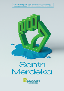 Sampul Buku Santri Merdeka Millad Sidogiri 289